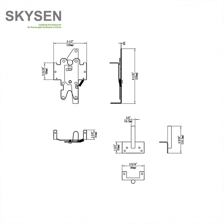 Wooden Gate Latch manufacturer
