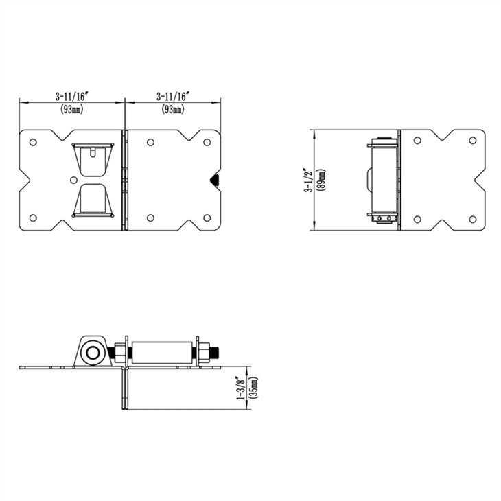 China Vinyl Fence Gate Hinge