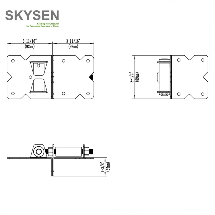 modern wood gate hinges-6