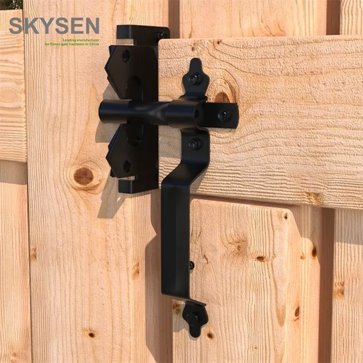 Wood Fence Gate Latch